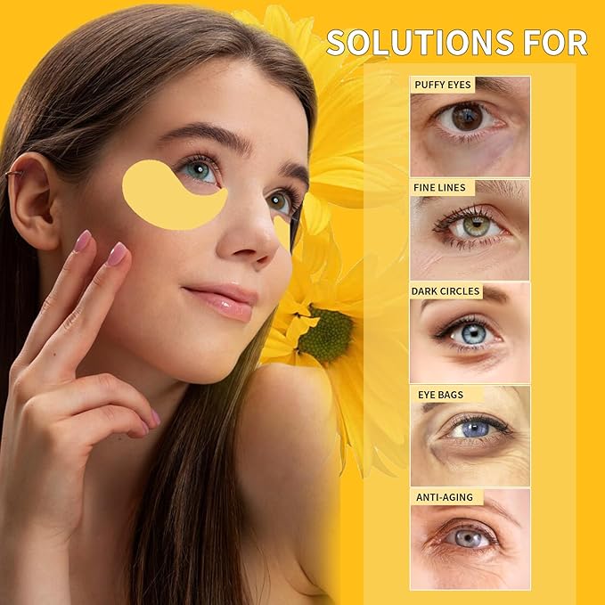 24k gold eye masks for