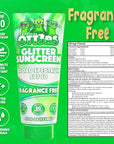 Glitter Sunscreen SPF 50 Lotion 4.5oz - Sparkle & Shimmer Sunscreen - Colored Sun screen for Kids & Women - UVA/UVB Sunshine Protection + 80 Min Water Resistant - (No Fragrance) (USA Made)