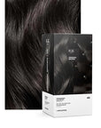 IGK Permanent Hair Color Kit | 4N Original Brown - Brown Black | 100% Gray Color Coverage + Strengthen + Shine | Ammonia Free