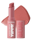 COVERGIRL Clean Fresh Yummy Blur Lipstick, Blurring Effect, Matte Lip Color, Fresh Pear Flavored, Vegan Formula - 220 Pear-fectly (Soft Pink Nude)