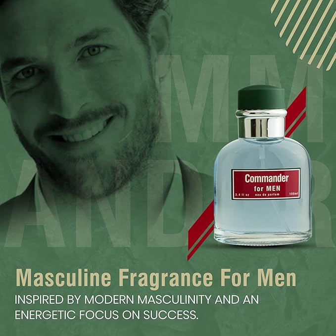 Perfume for Men – INSPIRED by A WORLD RENOWNED MEN’S PERFUME - Apple, Bergamot, Cinnamon, Lemon – Fresh, Sexy, Bold, Long-Lasting – Masculine Eau de Parfum 100ml (3.4 fl oz)