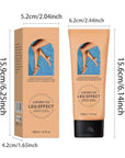 Leg Makeup, Tattoo Cover Up Makeup 24-Hour Long-Lasting Sweatproof Waterproof Body Makeup No Transfer. #03 (Bronze)
