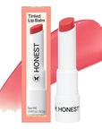 Honest Beauty Moisturizing Vegan Tinted Lip Balm | Antioxidant-rich Acai Extracts + Avocado Oil | Paraben Free + Cruelty Free | Fruit Punch
