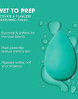 Beautyblender® | Chill Blender Makeup Sponge | Blend Liquid Foundations, Powders and Creams | Streak Free Application | Vegan, Cruelty Free | Made in USA