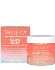 Pacifica Glow Baby Hydrodew Gel Moisturizer – Vitamin C & Niacinamide Dewy Face Gel for Glowing Skin, Lightweight Oil-Free Daily Moisturizer for Brightening & Hydration, Vegan & Clean Beauty Formula