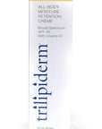 Trilipiderm All-Body Moisture Retention Crème with SPF 30, Vitamin D - 8oz Airless Pump Sunscreen