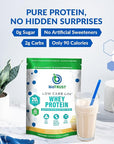 BioTrust Low Carb Lite, 20 Grams of Grass-Fed Whey Protein Isolate, 100 Calories, ProHydrolase Digestive Enzymes, Non-GMO, Free from Soy and Gluten, rBGH-Free (14 Servings) (Vanilla Cupcake)