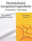 Neutrogena Ultra Sheer Mineral Face Liquid Sunscreen SPF 70, Broad Spectrum UVA UVB for Sensitive Skin, Non Greasy, Oxybenzone Free, Vegan, Hypoallergenic, 1.4 fl oz