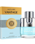 Hybrid & Company Azure Vantage Aqua For Men Pour Homme Eau De Toilette Natural Spray 3.4FL.OZ