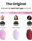 Tangle Teezer Original Detangler Brush, Dry & Wet Hairbrush for All Hair Types, Lilac