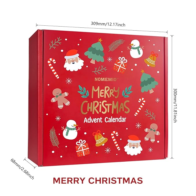 Beauty Advent Calendar 2025 for Adults Women & Teen Girls, 24 Days Bath and Body Christmas Gifts Sets for Women, Spa Gift Baskets for Her, Skincare Beauty Gifts Box Kit