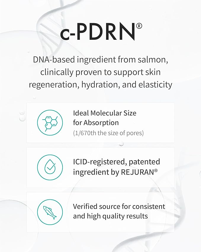 REJURAN® Turnover Mask, c-PDRN® (5ea) – Original Salmon DNA for Firming, Hydration, Repairing & Revitalizing. Achieve Youthful, Radiant Skin. Korean Skincare. Ultra Microfiber Sheet Mask