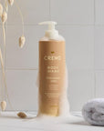 Cremo White Jasmine Amber Skin Moisturizing Body Wash for Women, Notes of White Jasmine, Red Currant, and Sweet Amber, 16 Fl Oz