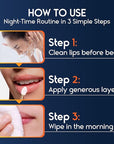 Lip Mask Overnight with Hyaluronic Acid & Collagen, Lip Sleeping Mask for Dry Cracked Lips, Moisturizing, Hydrating, Exfoliating Night Treatment for Lip Care (Peach) (0.7, Honey)