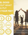 Yellow Bird Natural Foot Cream - For Dry and Cracked Feet Repair. Organic Athlete’s Foot Balm. Salve Moisturizer for Heel Care & Callus Treatment with Tea Tree Oil & Peppermint Essential Oils