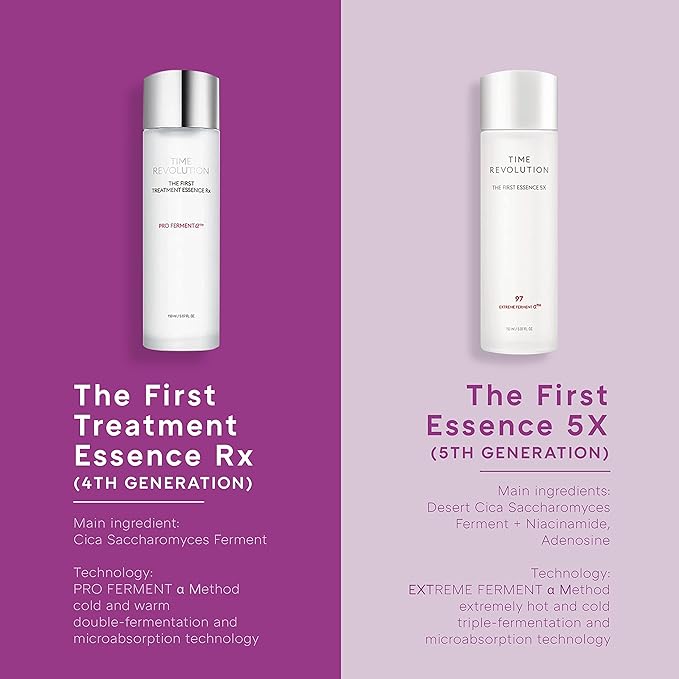 MISSHA Time Revolution The First Essence RX (4th Gen) 5.07 Fl oz/150ml, Korean Face Essence, Hydrating Facial Toner, Skin Smoothing & pH Balancing Toner for All Skin Types, Mother's Day Gifts