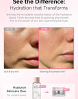 Hanskin Real Complexion Hyaluronic Skin Essence, Hydrating Toner for Dry, Dull, Sensitive Skin - Hyaluronic Acid Collagen Moisturizing Purifying Paraben-Free Korean Skincare for Face [5.07 fl. oz.]