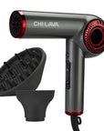 CHI Lava Brushless Motor Hair Dryer, Foldable Design, Faster, Quieter Drying, Reduces Frizz & Enhances Shine, Customizable Heat & Speed Settings