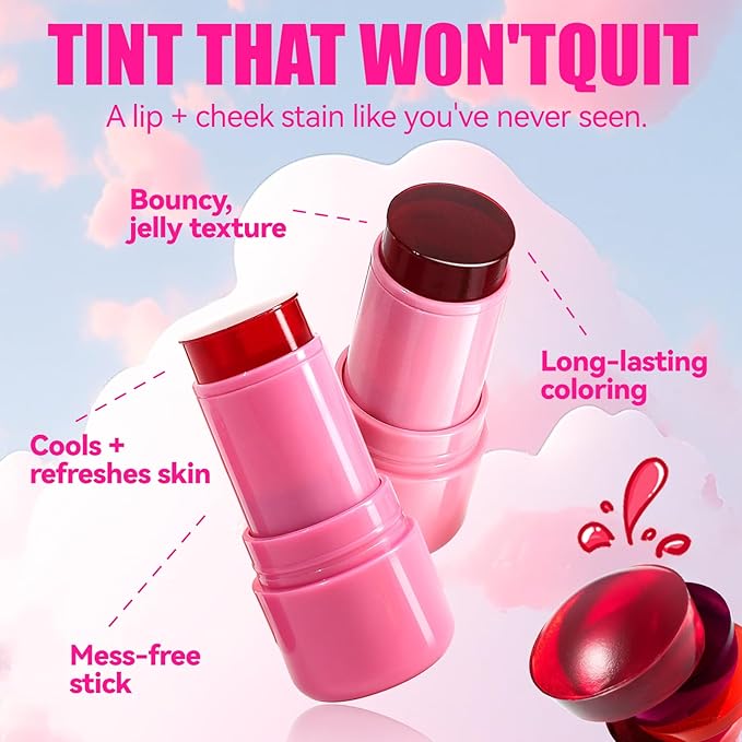 Cool Milk Jelly Blush, Sheer Lip & Cheek Women, 04