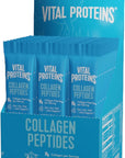 Vital Proteins Collagen Peptides Powder Supplement, Hydrolyzed Collagen Peptides Travel Pack, 20 Individual Packets