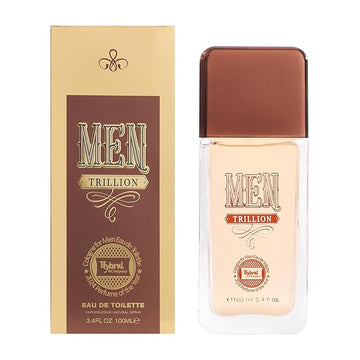 Hybrid & Company Men Trillion For Men Eau De Parfum Vaporisateur Natural Spray 3.4 Fl Oz