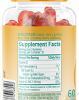 Natural Vitamin D3 K2 Gummies, 2000 IU Vitamin D3 & 100 mcg Vitamin K2,Supports Healthy Bone, Immune Health Supplement, GMO Free, Gluten Free (Strawberry Flavor, 60 Count)