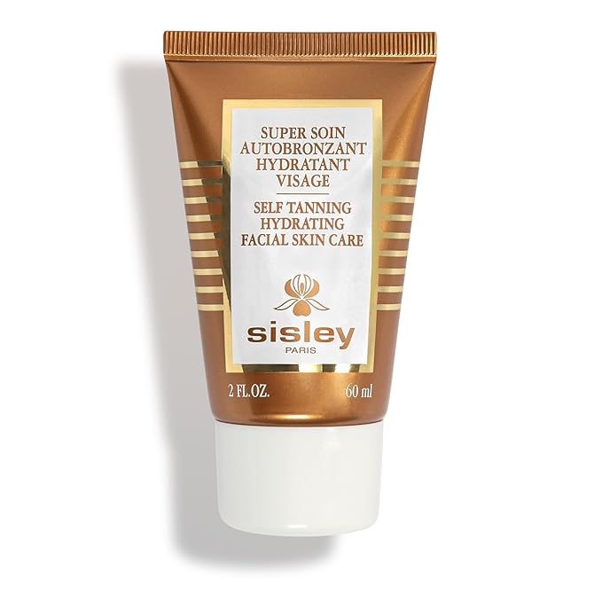 Sisley Paris Self Tanning Hydrating Facial Skin Care - 60 mL - Self Tanner Face Lotion - Creates a Natural, Uniform Tan - Suitable for All Skin Tones