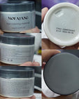 Hair Wax Color White, Temporary Hair Color Dye Washable Hair Styling Mud, Style Clay for Girls Boys Teens Women, Instant Hair Coloring Gel Cream for DIY Cosplay Halloween Children's Day (1, White)