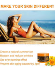 Luxury Intensive Tanning Gel, Natural Tanning Accelerator Cream Gel, Carrot Sun Tanning Gel, Intensive Tanning Luxe Gel, Intensive Tanning Gel for Sunbed Outdoor Sun Tanning (1pcs)