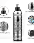 GSKY Professional Hair Clippers, Men's Beard Trimmer & Grooming Kit with Electric Razor, Clippers & Trimmers Set, Hair Cutting Machines
