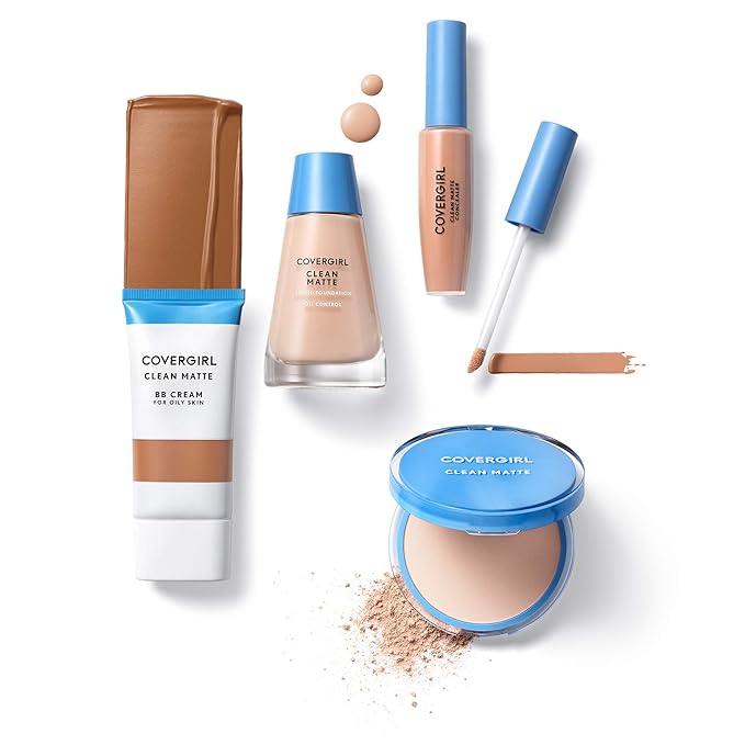 COVERGIRL - Clean Matte Concealer, Oil-Free, Lightweight Formula,