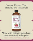 Complete Natural Products Urinary Tract Complete 8oz - Liquid Supplement for a Urinary Tract Cleanse, Defense, Health, and Treatment with Organic Cranberry & Organic D-Mannose