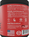 Bucked Up - Woke - HIGH STIM Pre Workout - Best Tasting - Focus Nootropic, Pump, Strength and Growth, 30 Servings (Grape)