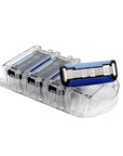 Preserve Five Blade Replacement Cartridges for Shave 5 Recycled Razor, 4 Count