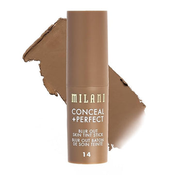 Milani Conceal + Perfect - Skin Tint Stick, Blur Out Tinted Moisturizer Makeup, Shade 14