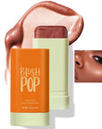 Soft Creamy Highlighter Blush Stick, Silky Smooth Shimmer