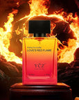 Ycz LOVE'S RED FLAME Eau de Parfum Spray, Long-Lasting Fragrance for Men, Daily Use Men's Casual Cologne, A Signature Scent Great Holiday Gift A Gift for Any Occasion,50 ml (1.65 fl. Oz)