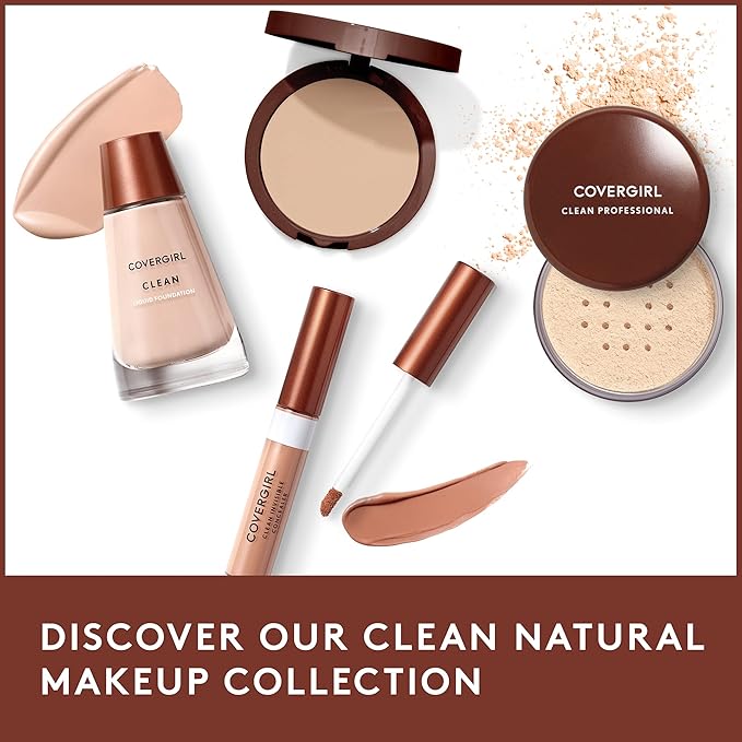COVERGIRL, Clean Makeup Foundation, Natural Beige, , 1 may vary) 1 oz