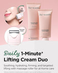 Bewants gua sha neck cream roller, korean neck cream with massage roller, rapid lift neck serum roll on, moisturizer for tightening skin with centella asiatica (2 Pack)