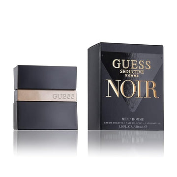GUESS Seductive Noir for Men Eau de Toilette, 1 Fl Oz