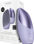GESKE SmartAppGuided Sonic Thermo Facial Brush | 6 in 1 | Skin Cleansing | Cleansing Brush with Thermal Function | Electric Facial Massager