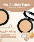 Frankie Rose Cosmetics Powder Foundation – Full Coverage Grams (Porcelain)