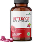Futurebiotics Beet Root Extra Strength (Equivalent to 2000mg Beet Root per Serving from 500mg 4:1 Extract), Non-GMO, 120 Vegetarian Tablets