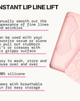 Pacifica Beauty Reusable Lip Line Mask, Skincare, Silicone Mask, For Fine Lines and Wrinkles, Lift and Firm, Pair with Serum, Storage Tin Included, Skin Care, Face Masks Skincare, Vegan, 2 Pieces