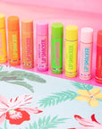 Lip Smacker Original & Best Holiday Flavored Lip Balm Party Pack, Oatmeal Cookie, Vanilla, Mango, Watermelon, Tropical Punch, Cotton Candy, Kiwi, Strawberry, Clear