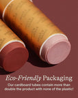 Poppy & Pout All Natural Lip Tint, Cardboard Tube, Hand-Filled, Beeswax, Vitamin E, Coconut Oil, Cruelty Free, All-Natural Shades (Debbie)