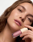 Summer Fridays Dream Lip Oil - Tinted Lip Oil with Moisturizing Sheer Coverage, High-Shine and Deep Hydration - Non-Sticky Formula for Long-Lasting Softness - Rose Bud (0.15 Oz)