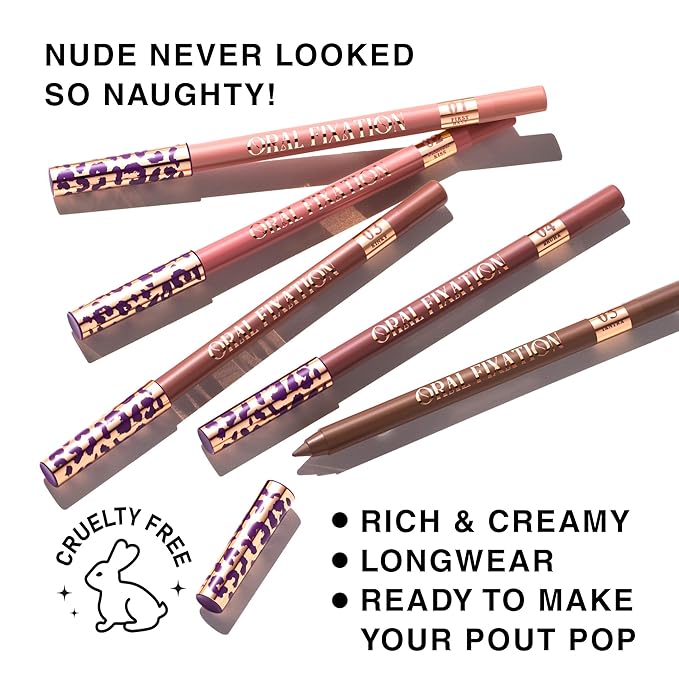 Long-Lasting & Waterproof Lip Liner Pencil – Oral Fixation – Precision Application with Sharpenable Tip (TANTRA)