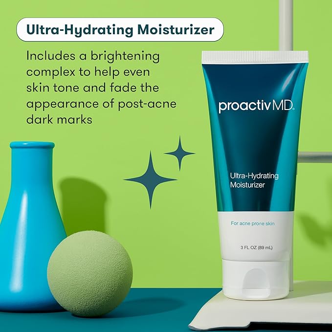 Proactiv MD Ultra-Hydrating Hyaluronic Acid Daily Face Moisturizer, Nourishing Hydrator with Skin Brightening Complex, 3 Fl Oz