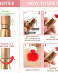 Blush Wand Liquid Cream Blush Stick with Cushion Red Blush)